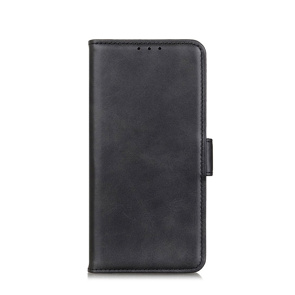 Image of Samsung Galaxy A72 / A72 5G Vintage Leder Tasche Flip Cover Fashion Design - Schwarz bei Apfelkiste.ch