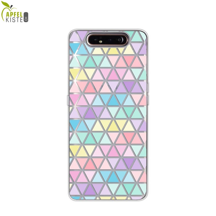 © - Samsung Galaxy A80 Gummi Case Hülle Ultra Thin Meerjungfrau Mermaid - Transparent