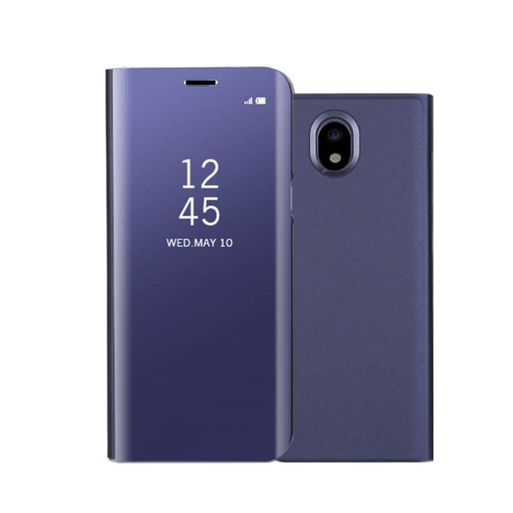 Image of Samsung Galaxy J3 (2017) Clear View Standing Cover Hülle - Violett bei Apfelkiste.ch