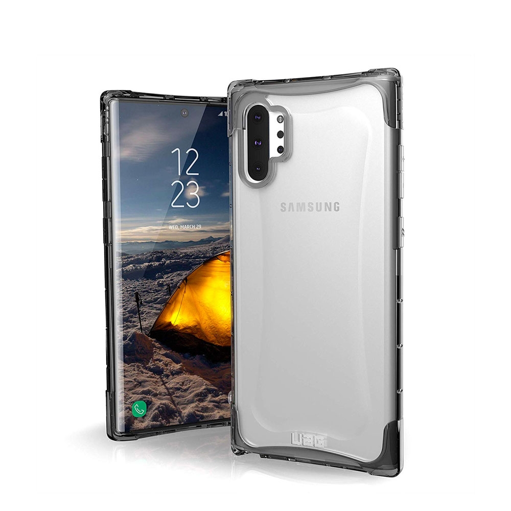 Image of UAG Urban Armor Gear - Samsung Galaxy Note 10+ Plus / 10+ Plus 5G Schutzhülle Plyo Case (211752114343) - Transparent (Ice) bei Apfelkiste.ch