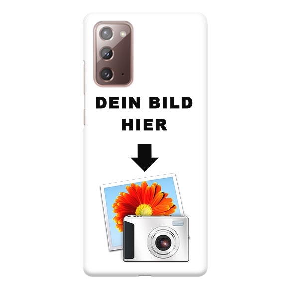 Image of Samsung Galaxy Note 20 / 20 5G Hülle selbst gestalten und bedrucken lassen bei Apfelkiste.ch
