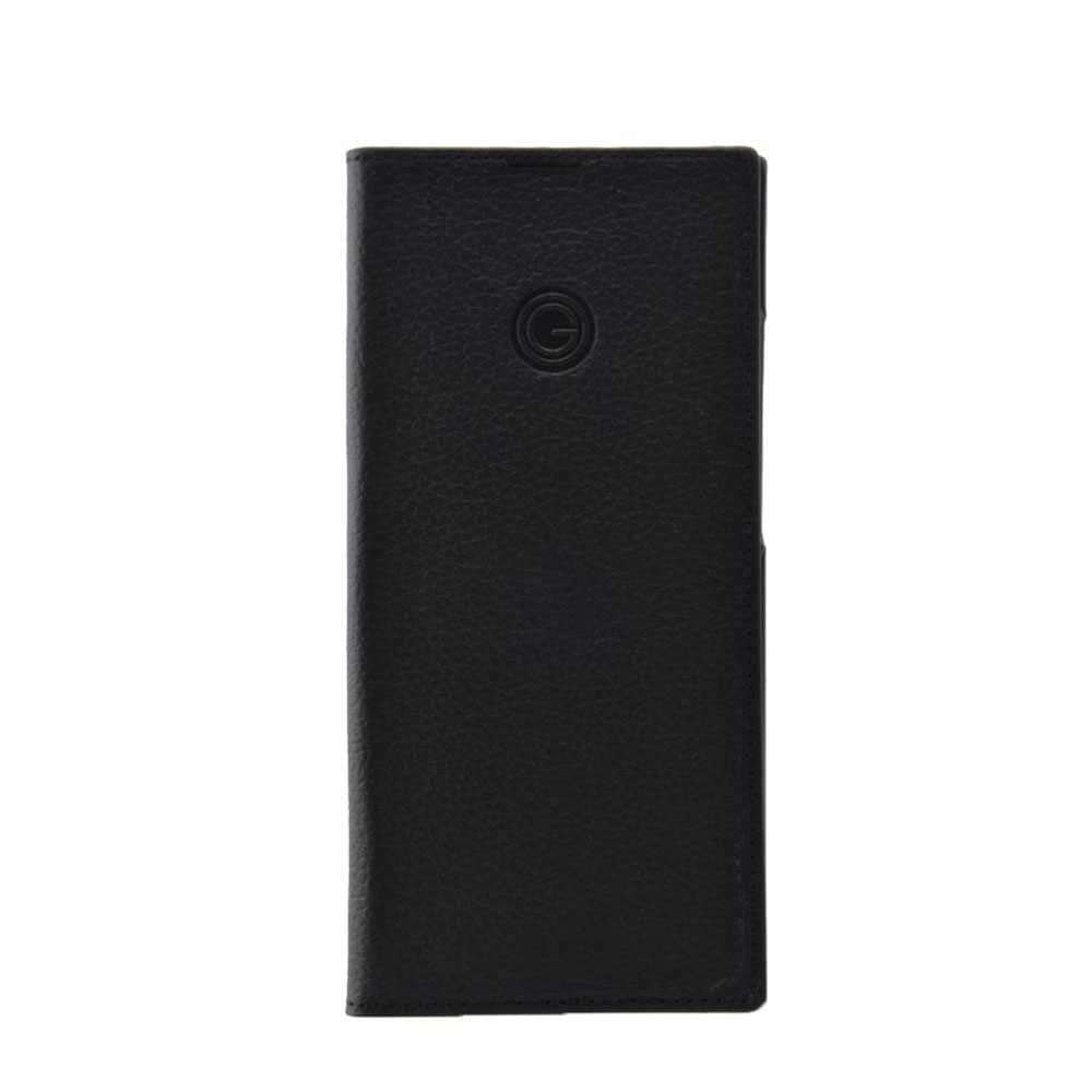 Image of Mike Galeli - Samsung Galaxy Note 20 / 20 5G Echtleder Book Case Tasche Flip Cover Hand Made (MARCNOTE20-M01) - Schwarz bei Apfelkiste.ch