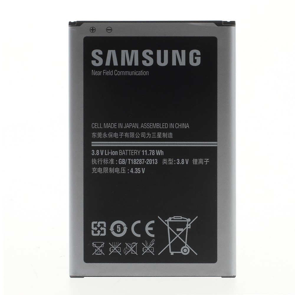 Image of (OEM) Samsung Galaxy Note 3 Neo Akku Batterie (EB-BN750BBC) 3100mAh bei Apfelkiste.ch