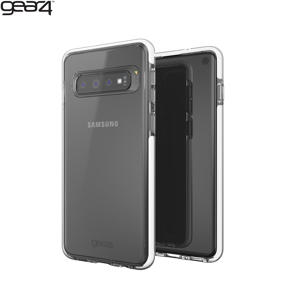 Samsung Galaxy S10 Schutzhülle Case Piccadilly D3O (SGS10B1PICWHT) - Transparent / Weiss
