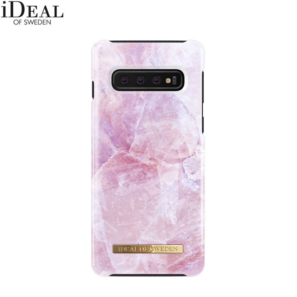Samsung Galaxy S10 Hardcase Hülle (IDFCS17-S10-52) - Pilion Pink Marble