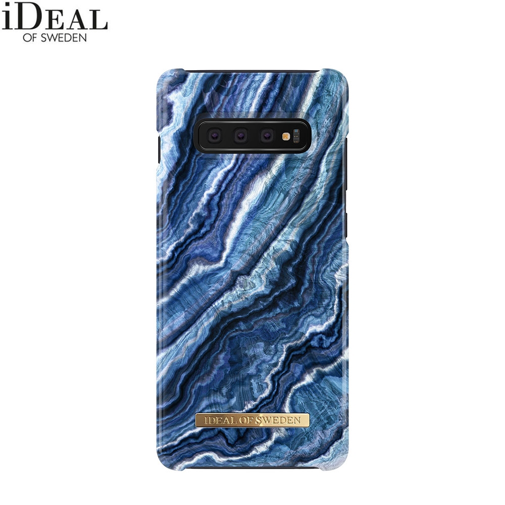 Samsung Galaxy S10+ Plus Hardcase Hülle (IDFCSS19-S10P-119) - Indigo Swirl