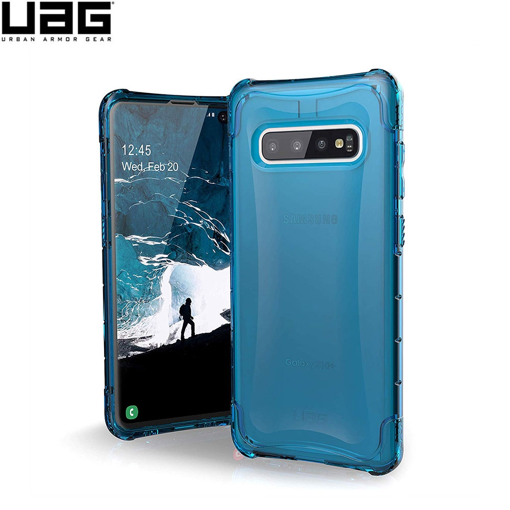UAG Urban Armor Gear - Samsung Galaxy S10+ Plus Schutzhülle Plyo Case (211352115353) - Blau / Transparent (Glacier)