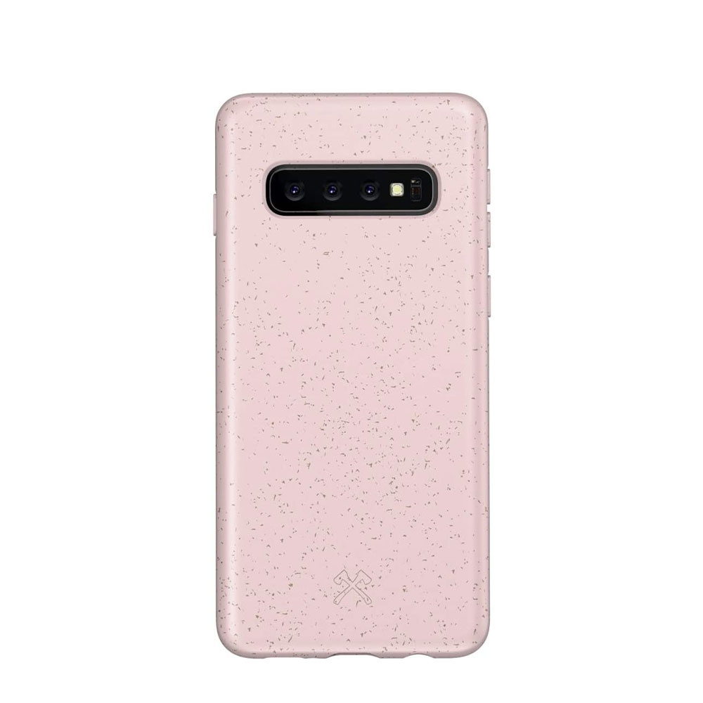 Image of Woodcessories - Samsung Galaxy S10 BioCase Schutzhülle Vegan Biologisch Abbaubar (ECO361) - Rosa bei Apfelkiste.ch