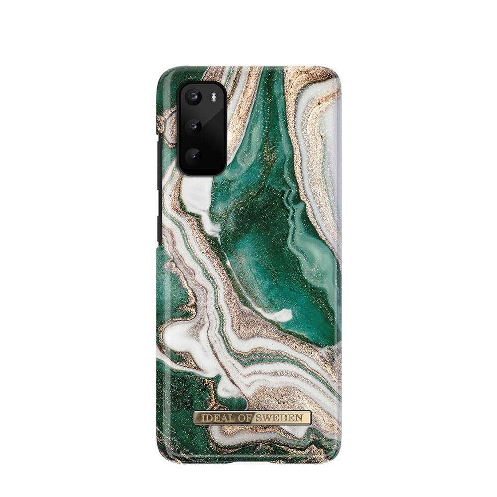 Image of iDeal of Sweden - Samsung Galaxy S20 / S20 5G Hardcase Hülle (IDFCAW18-S11E-98) - Golden Jade Marble bei Apfelkiste.ch