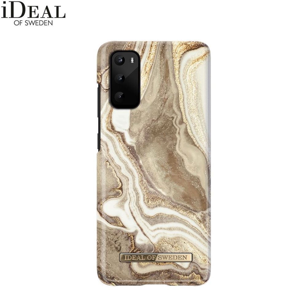 Samsung Galaxy S20 / S20 5G Hardcase Hülle (IDFCGM19-S11E-164) - Golden Sand Marble