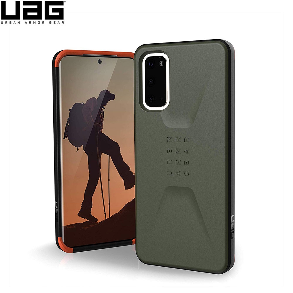 UAG Urban Armor Gear - Samsung Galaxy S20 / S20 5G Schutzhülle Civilian Case (21197D117272) - Olive Drab (Grün)