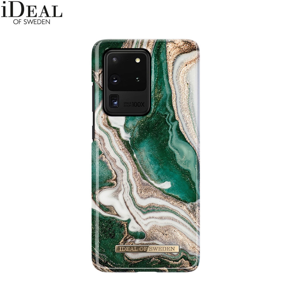 Samsung Galaxy S20 Ultra / S20 Ultra 5G Hardcase Hülle (IDFCAW18-S11P-98) - Golden Jade Marble