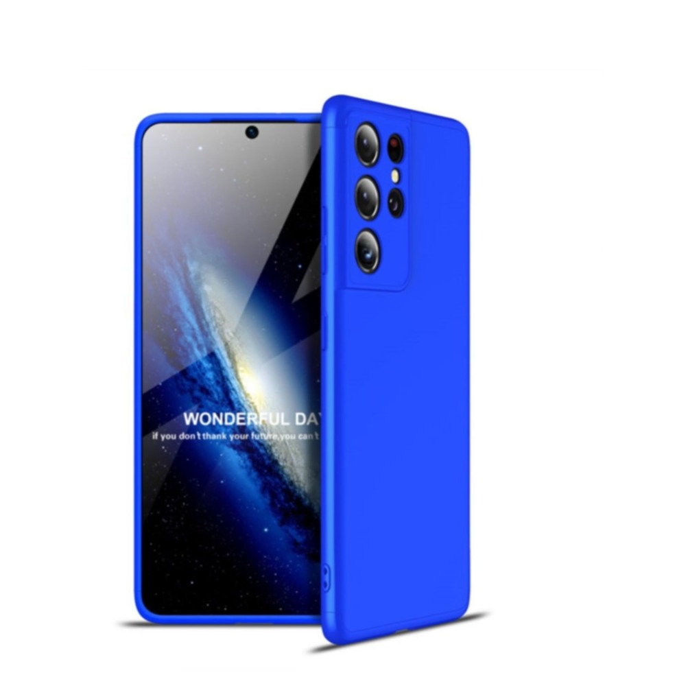 Image of Samsung Galaxy S21 Ultra 5G Dual Hardcase Schutz Hülle - Blau bei Apfelkiste.ch