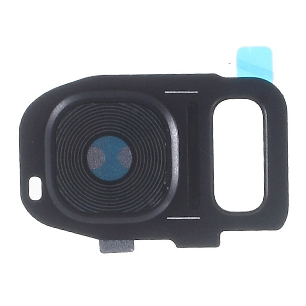 Image of Samsung Galaxy S7 / S7 Edge Kamera Linse Glas + Abdeckung - Schwarz bei Apfelkiste.ch