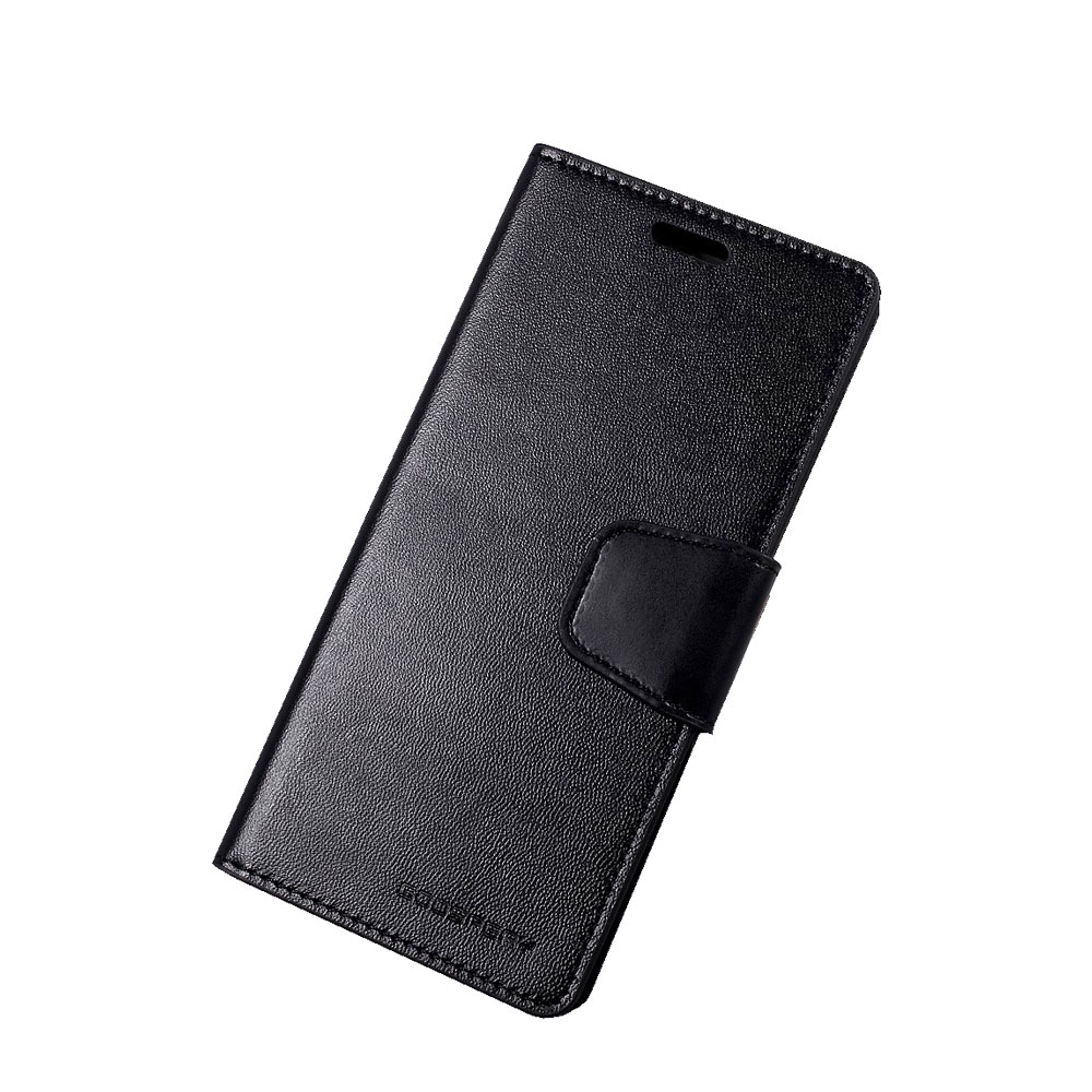 Image of Mercury Goospery - Samsung Galaxy S8 Leder Tasche Karten Etui Sonata Diary - Schwarz bei Apfelkiste.ch