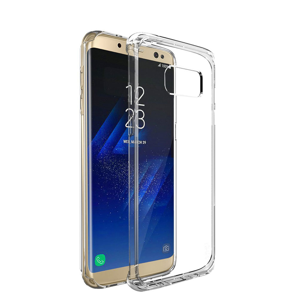 Image of Samsung Galaxy S8 Gummi Case Hülle - Transparent bei Apfelkiste.ch
