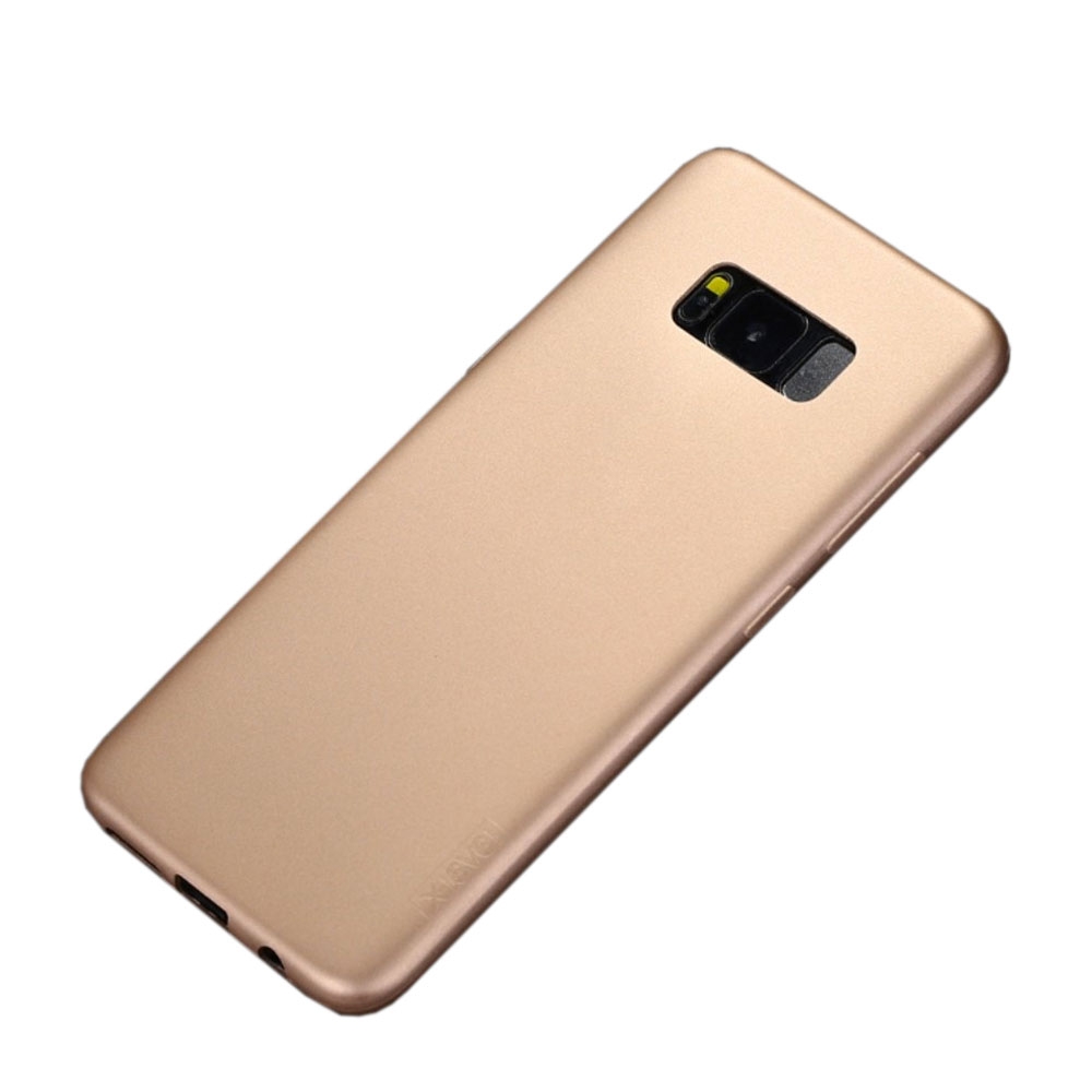 Samsung Galaxy S8 Gummi Case Hülle 0.7mm Ultra Thin - Gold (Matt)