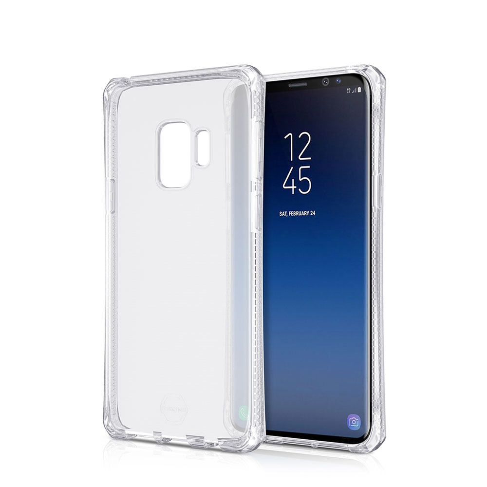 Image of ITSkins - Samsung Galaxy S9 Spectrum Schutz Hardcase Hülle (Fallschutz 2 Meter) - Transparent bei Apfelkiste.ch