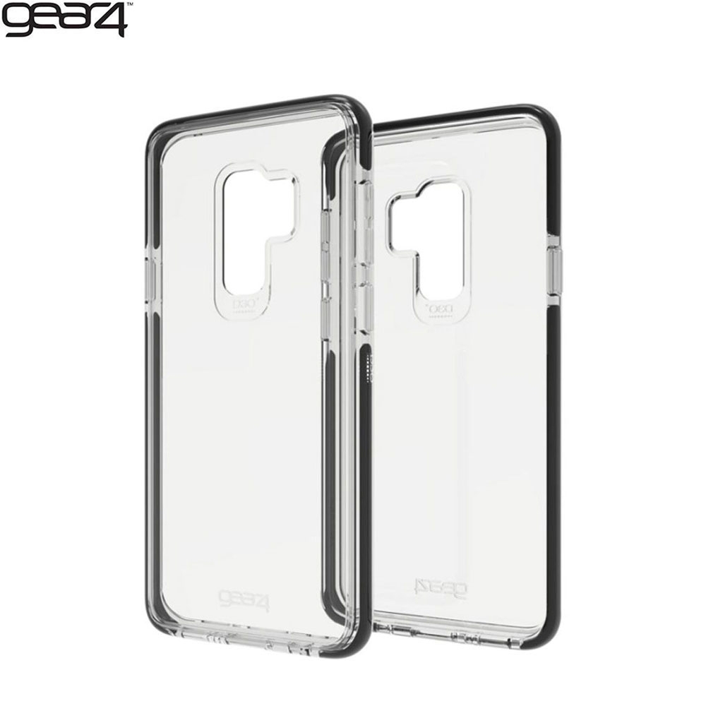 Samsung Galaxy S9+ Plus Schutzhülle Case Piccadilly D3O (SGS9LPICBLK) - Transparent / Schwarz