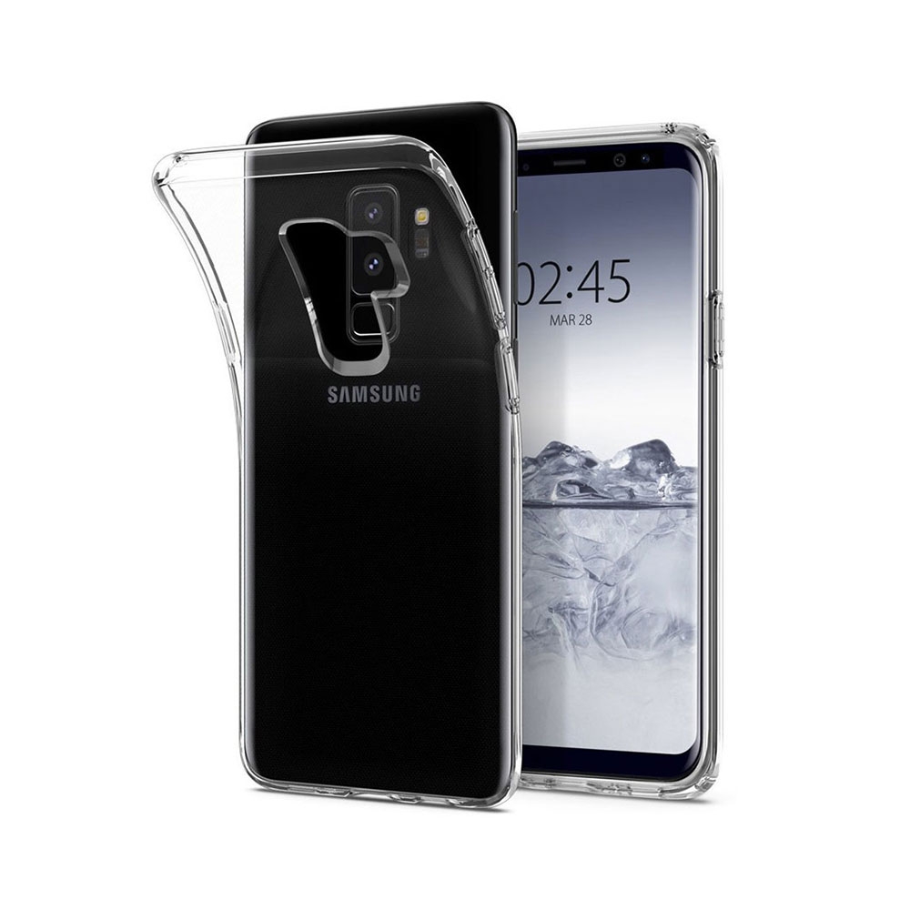 Image of Samsung Galaxy S9+ Plus Gummi Case Hülle - Transparent bei Apfelkiste.ch