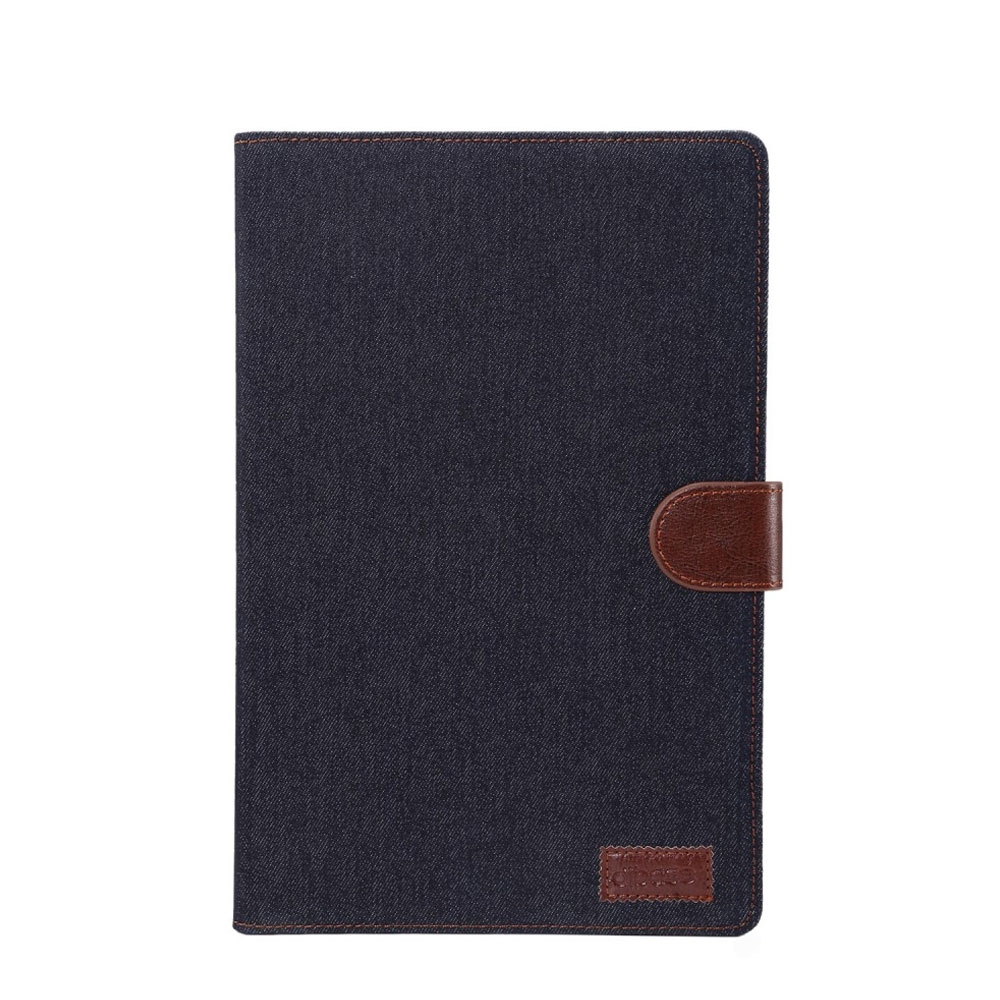 Image of Samsung Galaxy Tab A7 10.4" (2020) Stoff Tasche im Jeans Look mit Kartenfächer - Schwarz bei Apfelkiste.ch