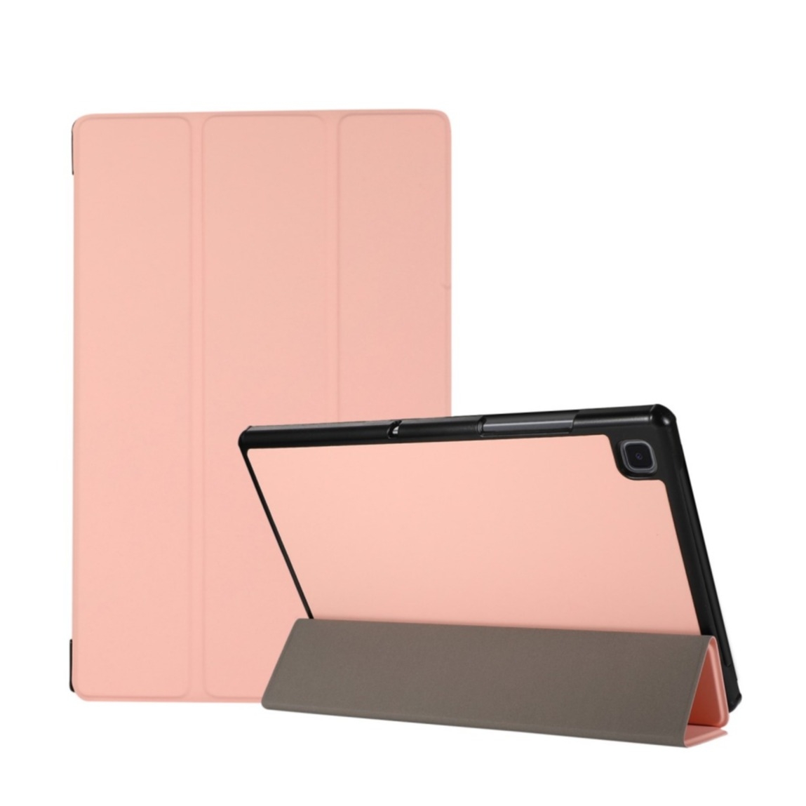Image of Samsung Galaxy Tab A7 10.4" (2020) Flipcase Hülle Ledertasche + Aufstellfunktion - Rosa bei Apfelkiste.ch