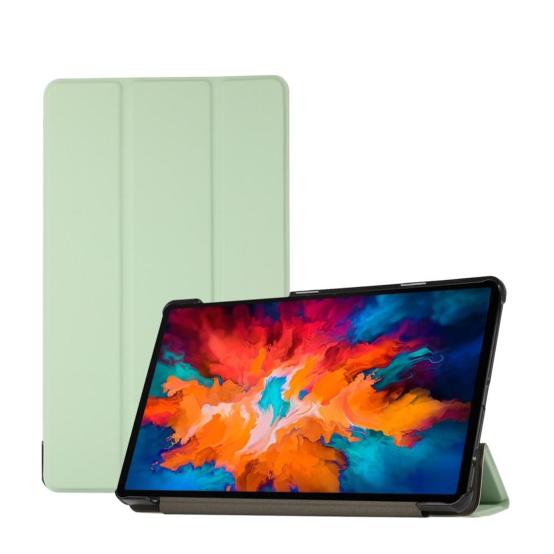 Image of Samsung Galaxy Tab A7 Lite Flipcase Smart Cover Hülle S Ledertasche + Aufstellfunktion - Mint bei Apfelkiste.ch