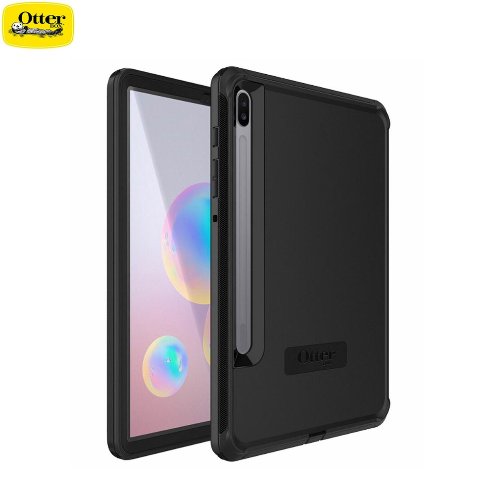 Samsung Galaxy Tab S6 Schutzhülle + Aufsteller Defender Series + Pencil Halterung (77-64122) - Schwarz