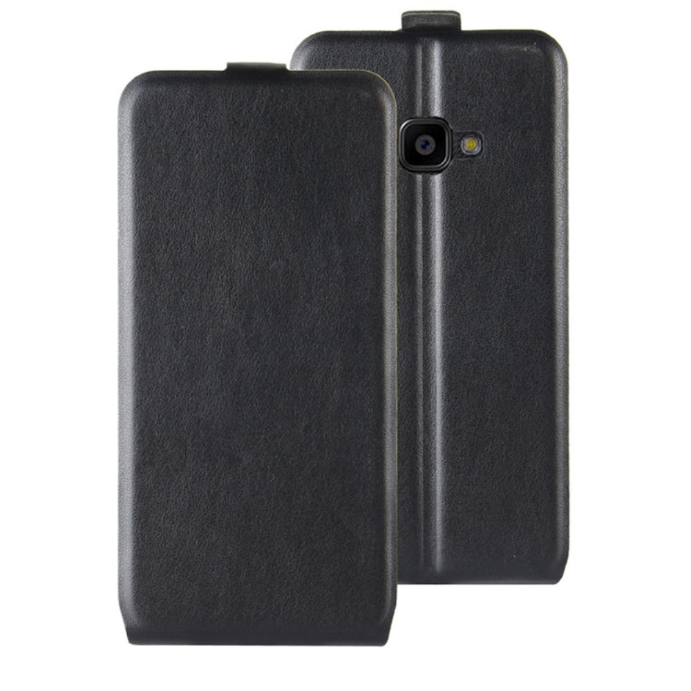 Image of Samsung Galaxy Xcover 4S / Xcover 4 Leder Tasche mit vertikaler Flip-Funktion - Schwarz bei Apfelkiste.ch
