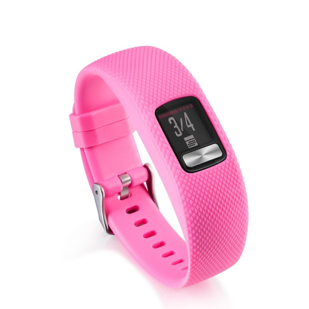 Image of Garmin Vivofit 4 Ersatz Silikon Sport Armband (Grösse S) - Pink bei Apfelkiste.ch