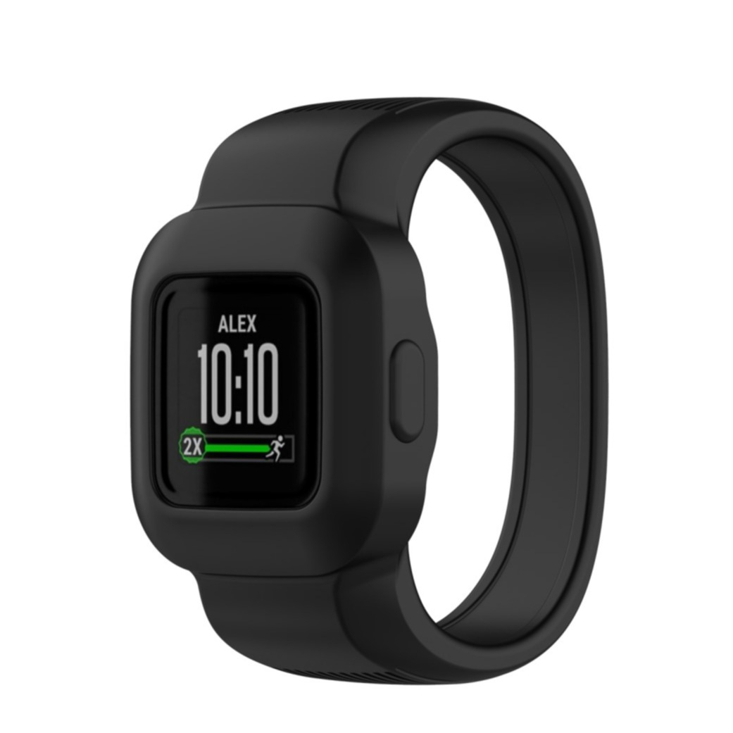 Image of (Gr. XS) Garmin Vivofit JR 3 Ersatz Silikon Sport Armband (Gelenkumfang: 125mm) - Schwarz bei Apfelkiste.ch