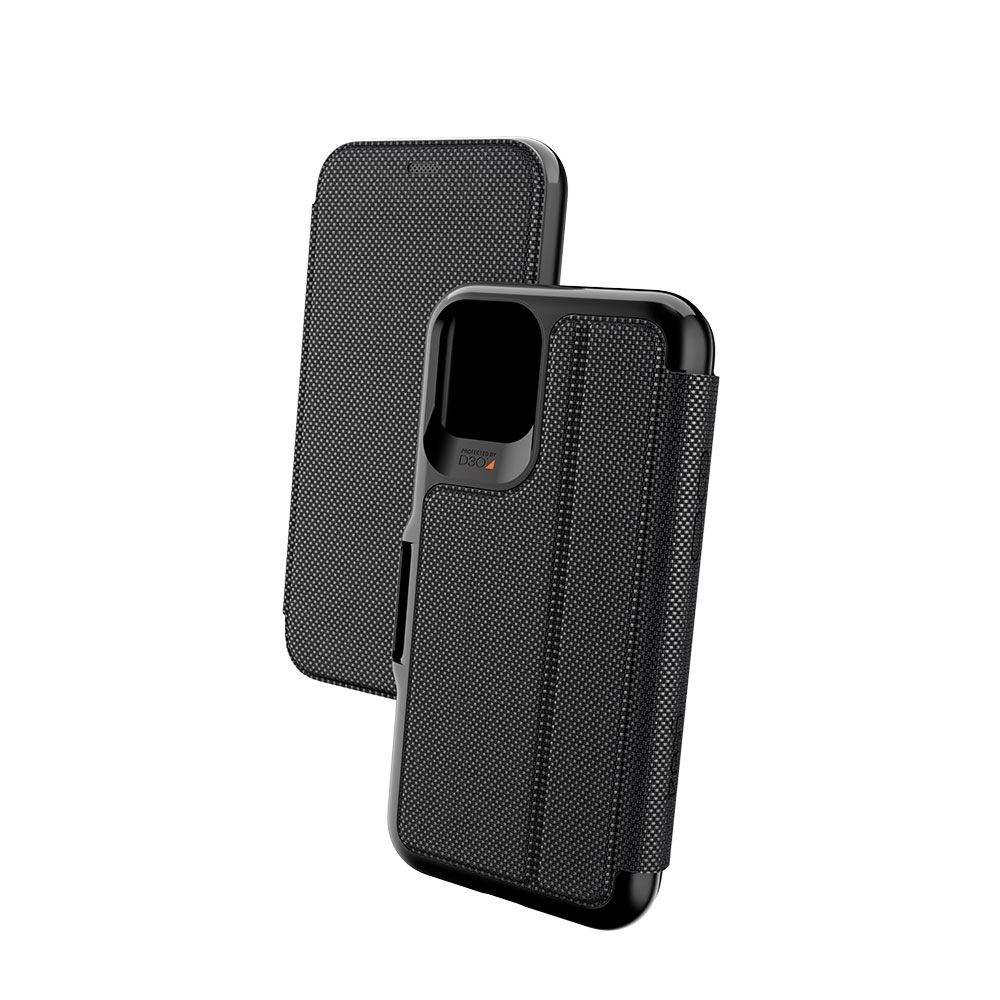 Image of Gear4 - iPhone 11 Pro Max Schutzhülle Case Oxford Eco D3O (ICB65OXDBLK) - Schwarz bei Apfelkiste.ch