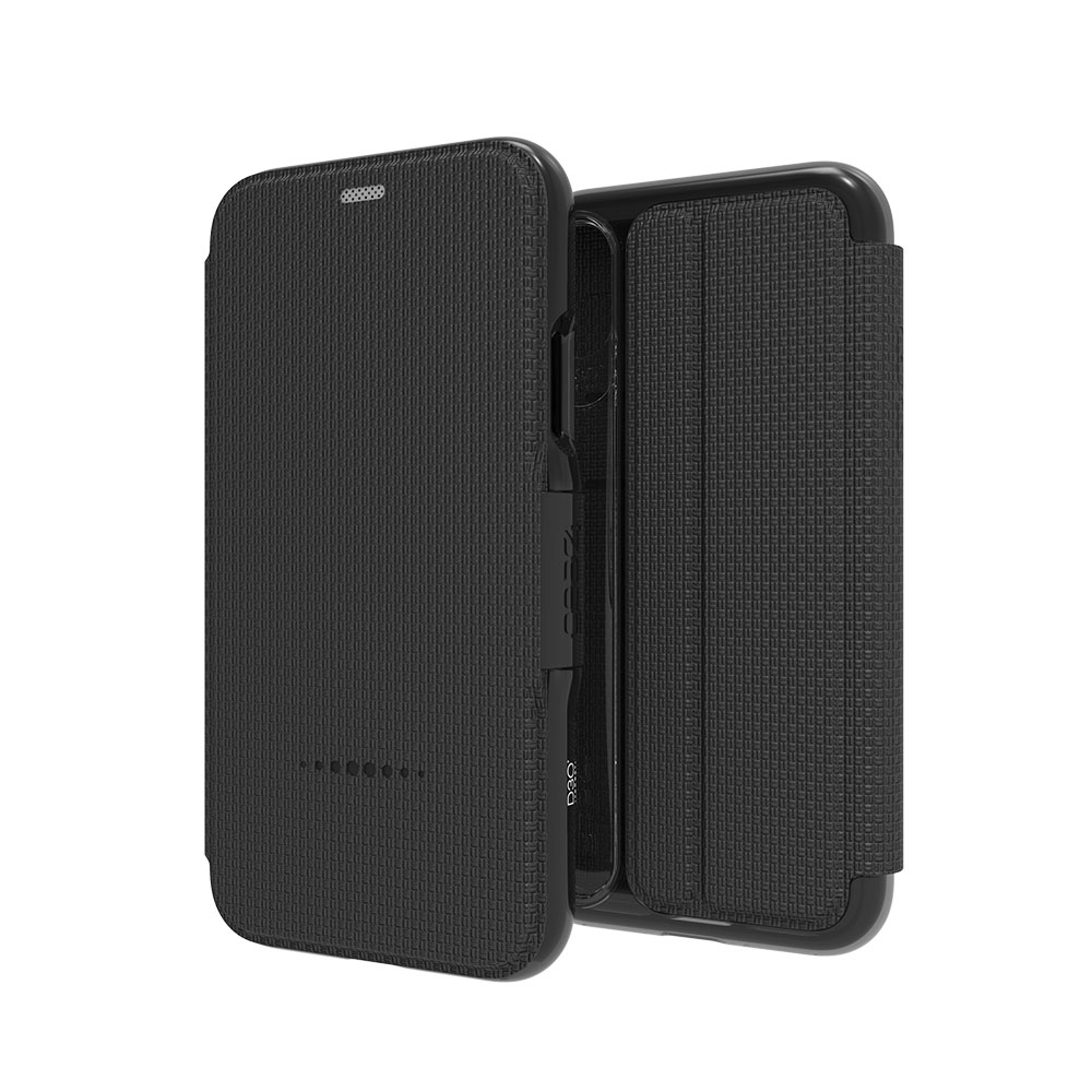 Image of Gear4 - iPhone Xs / X Schutzhülle Case Oxford D3O (IC8OXDBLK) - Schwarz bei Apfelkiste.ch