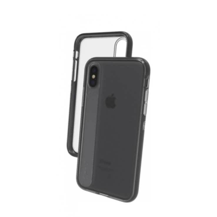 Image of Gear4 - iPhone Xs / X Schutzhülle Case Windsor D3O (IC8WDRBLK) - Transparent / Schwarz bei Apfelkiste.ch