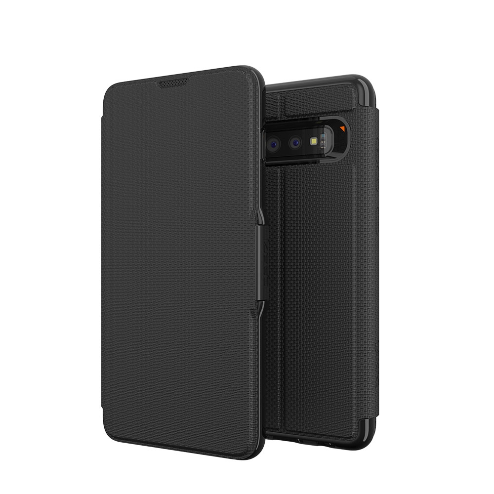 Image of Gear4 - Samsung Galaxy S10+ Plus Schutzhülle Case Oxford D3O (SGS10B2OXDBLK) - Schwarz bei Apfelkiste.ch