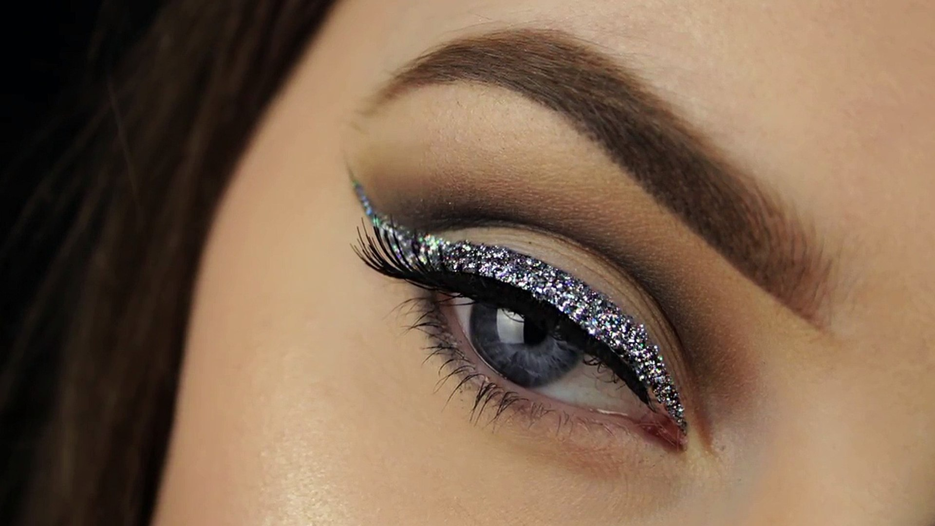 Glitzer Eyeliner Flüssig – Wasserdicht & Langanhaltend, Hochpigmentiert In Silber, Gold & Metallic-Farben, 08# Amethyst