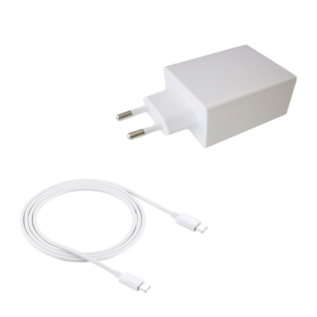 Image of Google - (45W) USB C Ladegerät Power Adapter Netzteil inkl. USB C Ladekabel - Weiss bei Apfelkiste.ch