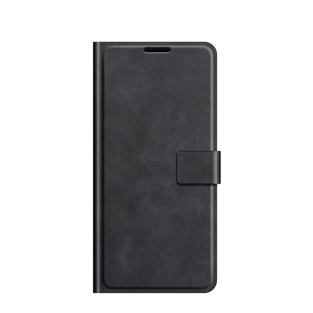Image of Google Pixel 6 Vintage Leder Tasche Flip Cover Fashion Design - Schwarz bei Apfelkiste.ch