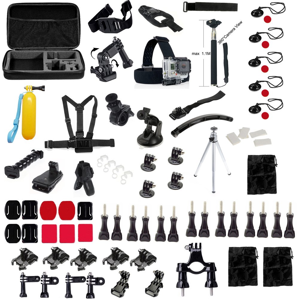 81in1 Kamera Zubehör Kit Bundle Set für GoPro
