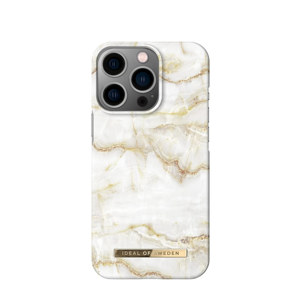 Image of iDeal of Sweden - iPhone 13 Pro Hardcase Hülle (IDFCSS20-I2161P-194) - Golden Pearl Marble bei Apfelkiste.ch