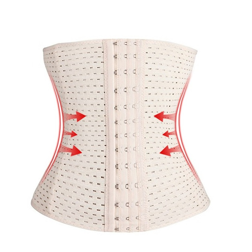 Aatrx Shaping-Body Damen Korsett geknöpfter Gürtel Shaper Bund Shapewear  Taillenformer (1-tlg)