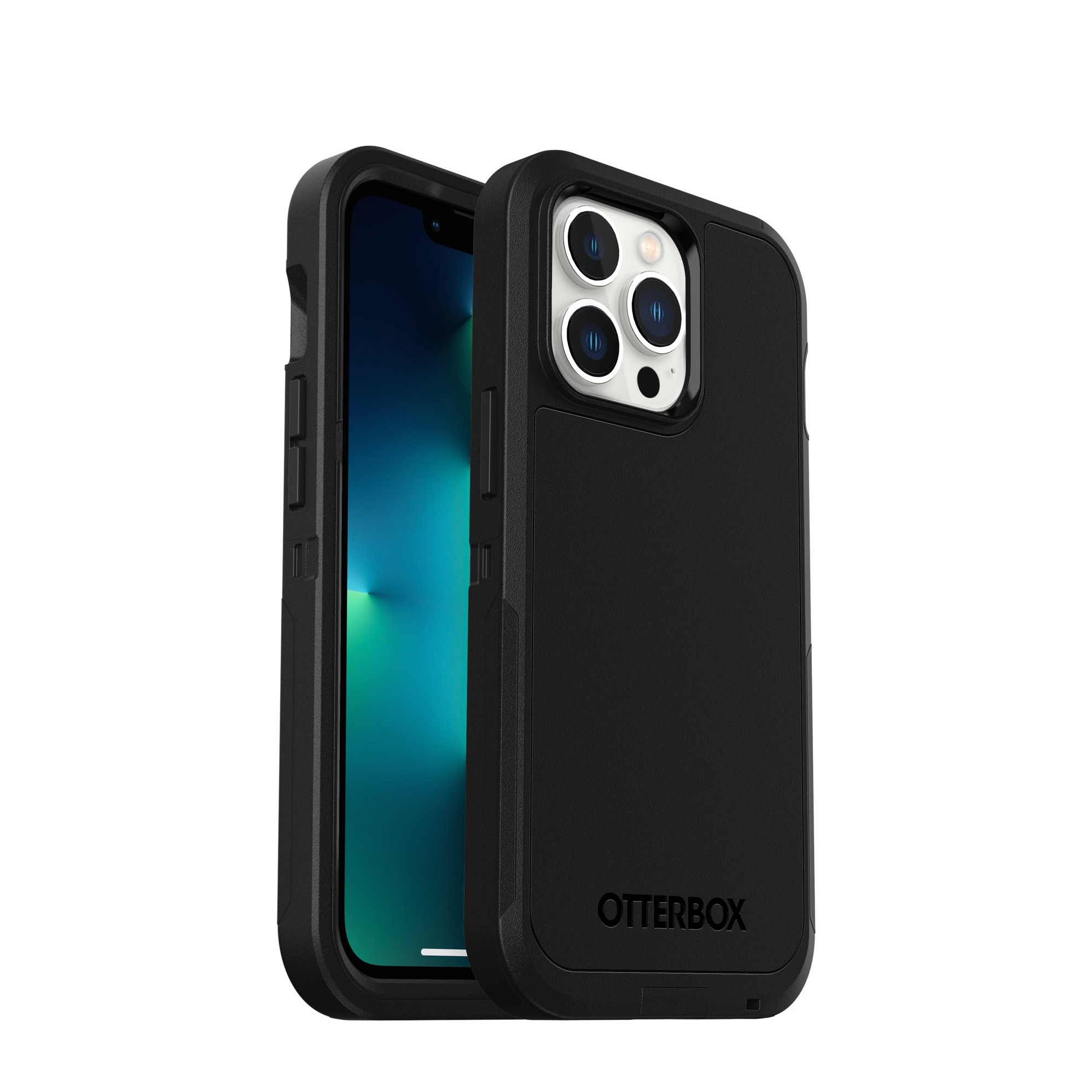 Image of Otterbox - iPhone 13 Pro Max / 12 Pro Max MagSafe Schutzhülle Defender XT Series Recyceltes Plastik (77-84673) - Schwarz bei Apfelkiste.ch