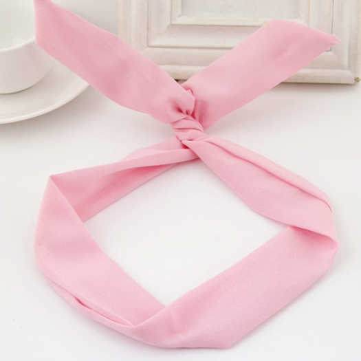 Image of Damen Haarband Accessoire Rabbit - Rosa bei Apfelkiste.ch