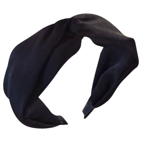 Image of Damen Haarreifen Stirnband Knoten Samtüberzug - Schwarz bei Apfelkiste.ch