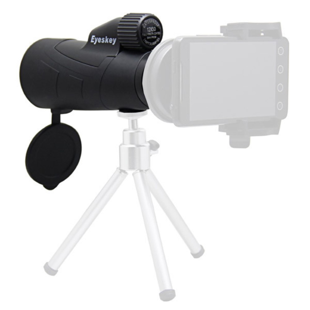 Image of Eyeskey - Universal Handy Teleskop 15x50 Monokular Objektiv mit Handschlaufe + Handy-Adapter bei Apfelkiste.ch