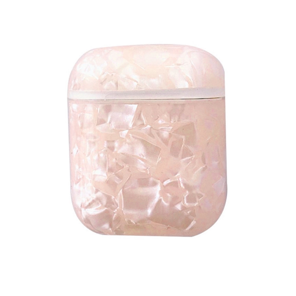 Image of AirPods (1. & 2. Generation) Hardcase Schutzhülle Abdeckung Meerjungfrau Mermaid Design - Rosa bei Apfelkiste.ch