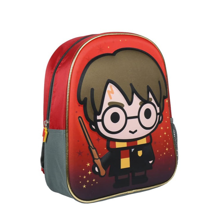 Image of Harry Potter - (30x25cm) Kinder Rucksack 3D Hogwarts Kita Backpack - Harry Potter bei Apfelkiste.ch
