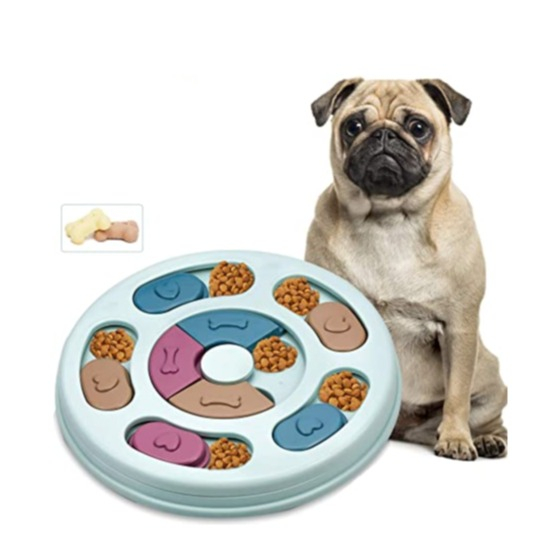 Image of Haustier Futter Puzzle Spielzeug Leckerli Spender für Hunde / Katzen - Blau bei Apfelkiste.ch