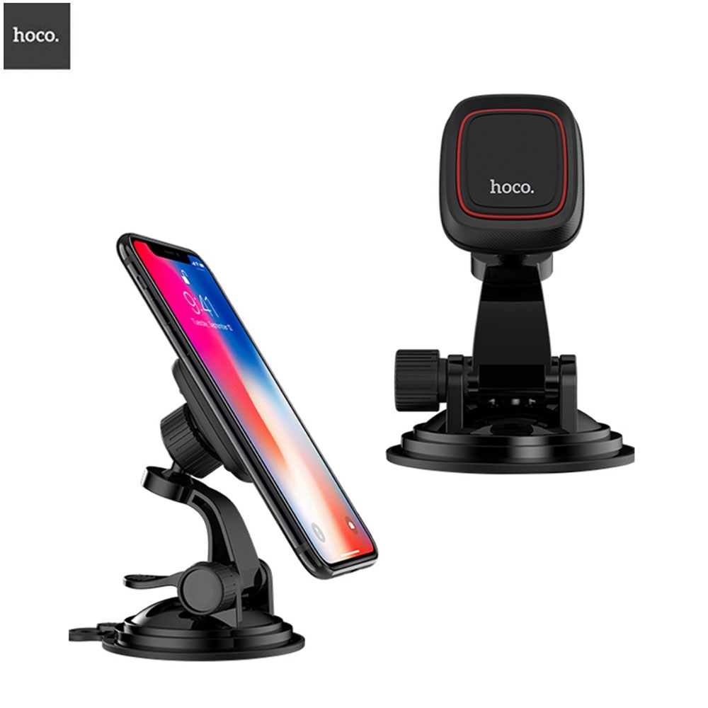 Magnet Auto KFZ Saugnapf Halterung 360 Grad - Schwarz