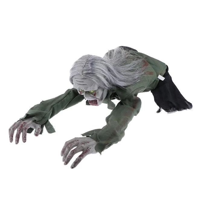 100x40cm) Halloween Kriechender Zombie Dekoration